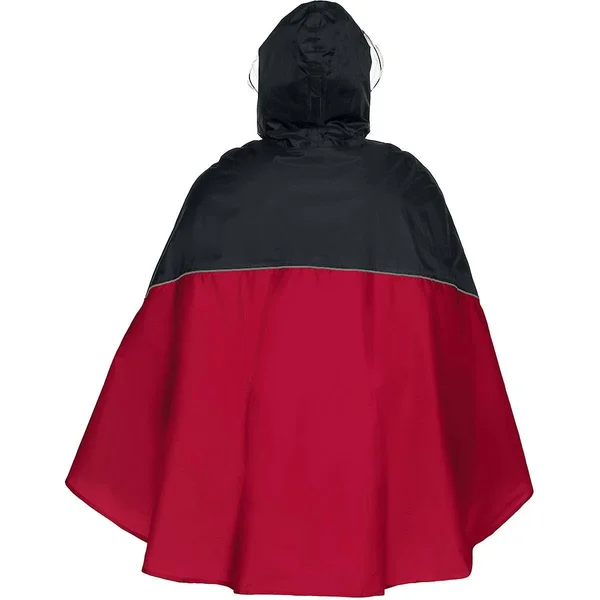 Vaude Covero Biking Rain Poncho II - Red M
