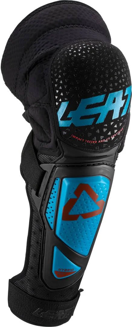 Leatt Knee & Shin Guard 3DF Hybrid EXT - Fuel/Black - XXL