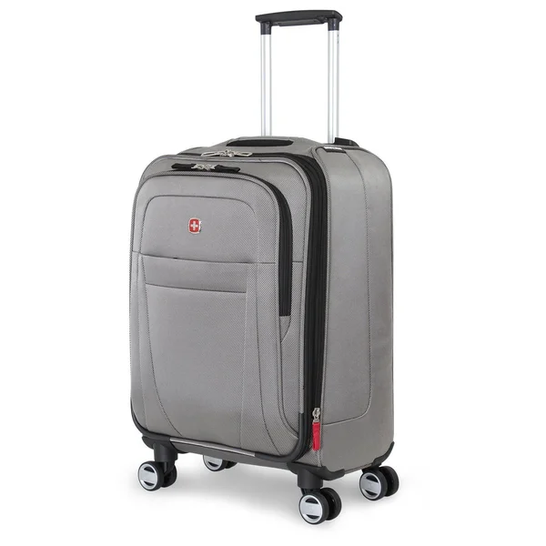 Swissgear Zurich 20x22 Pilot Case Carry on Luggage Pewter
