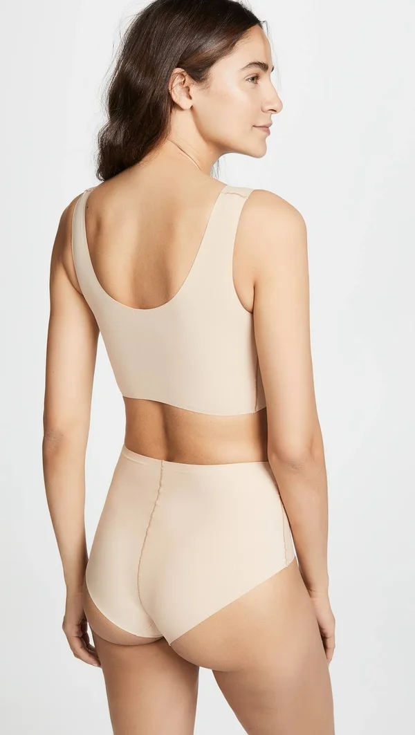 Calvin Klein Invisibles Lightly Lined Scoop Neck Bralette - Bare (QF4782) S