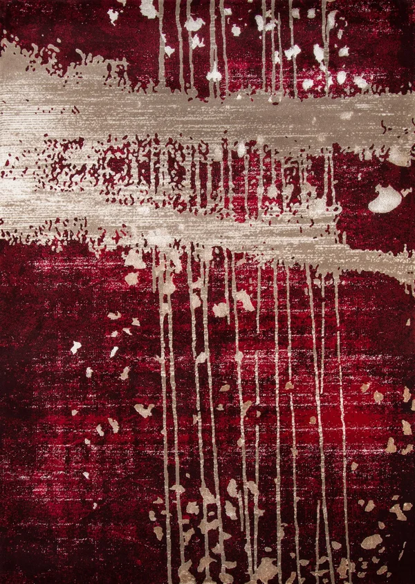 Momeni Monterey MO-02 3&3x22 x 5& Red Area Rug