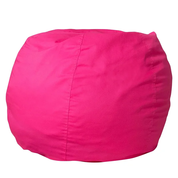 Flash Furniture Small Solid Hot Pink Kids Bean Bag Chair