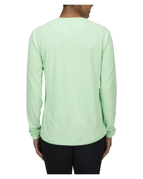 Simms Women's Solarflex Crewneck, Melon, XXL