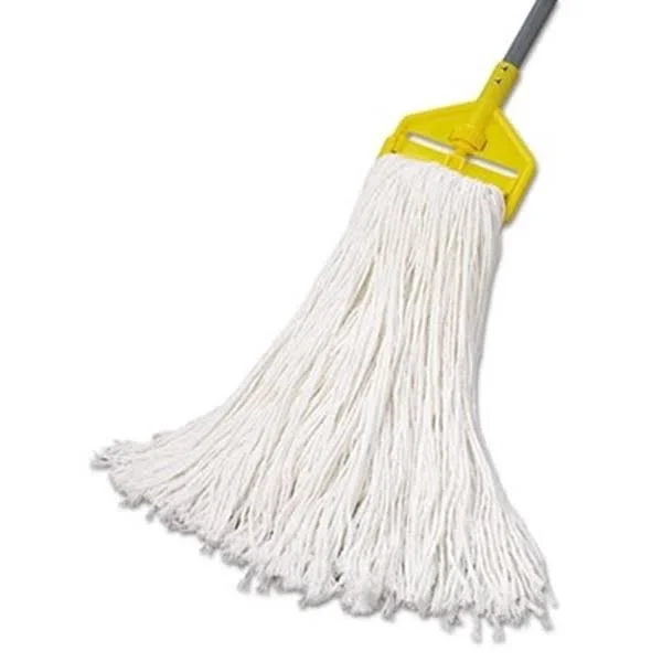 Boardwalk Rayon Fiber Mop Head - White - 12 pack