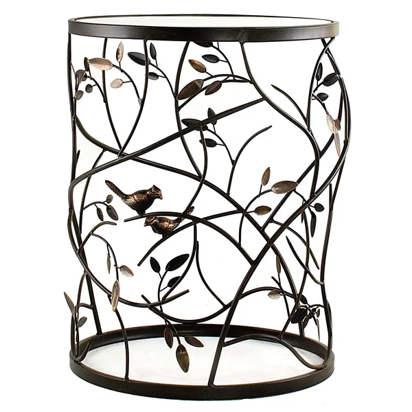 Innerspace Luxury Products Large Barrel Table with Leaves