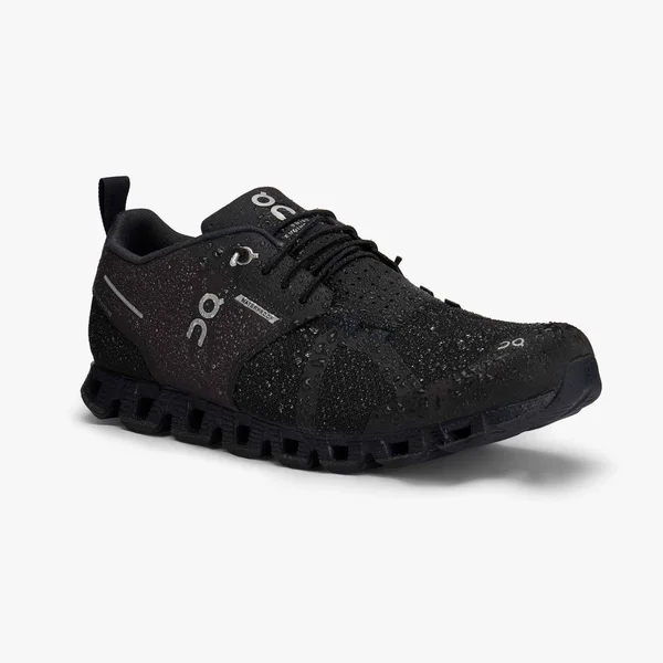 ON-CLOUD WATERPROOF-WOMEN Black/Lunar, 7