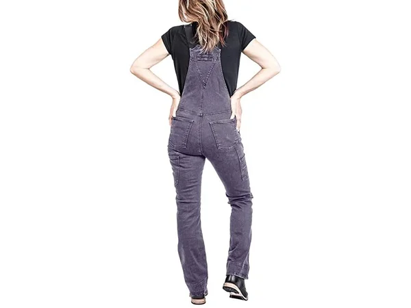 Dovetail - Freshley Overall W - 8 - 28 - Dark Grey Canvas