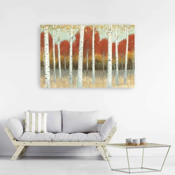 Fall Promenade I Canvas Giclee