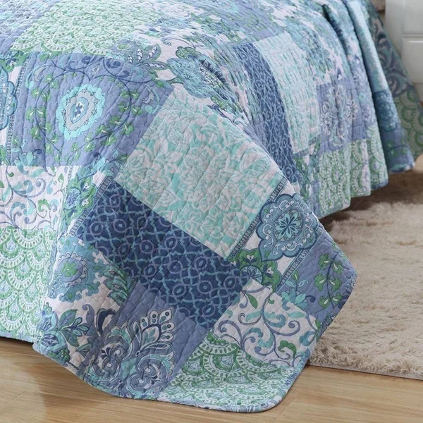 Porch & den Lehman Cotton 3-Piece Quilt Set - Queen
