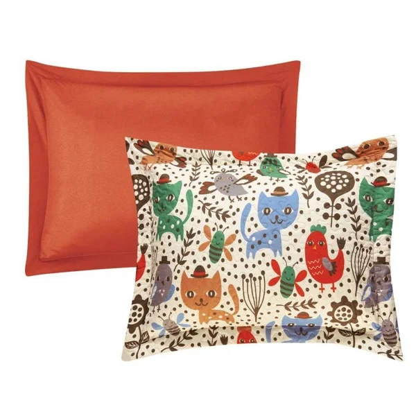 Chic Home Trixie Quilt Set - Orange - Twin