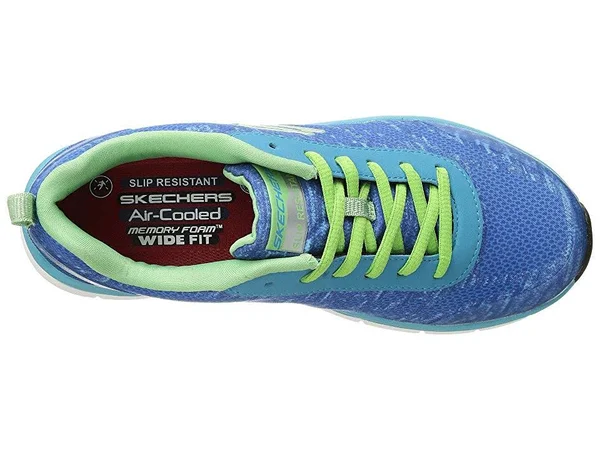 Women's Skechers Work Relaxed Fit Comfort Flex Pro HC SR Sneaker, Blue