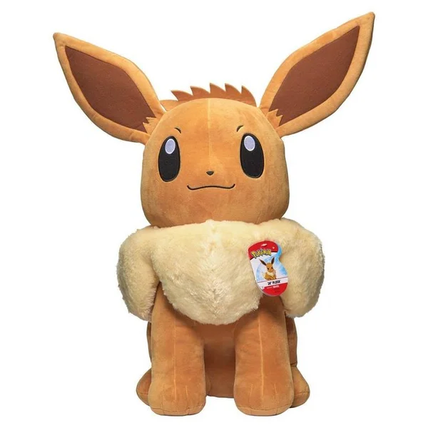 Jazwares Pokemon Eevee Plush 24 in - GameStop