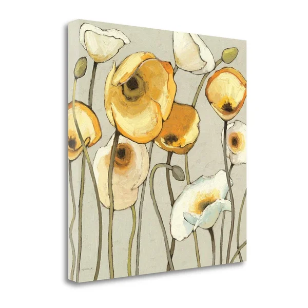 Jaune Gris II by Shirley Novak - 30x22 x 30x22 Fine Art Print on Gallery