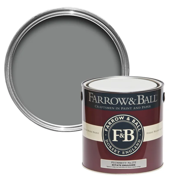 Farrow & Ball Plummett Paint US Gallon Modern Emulsion No.272
