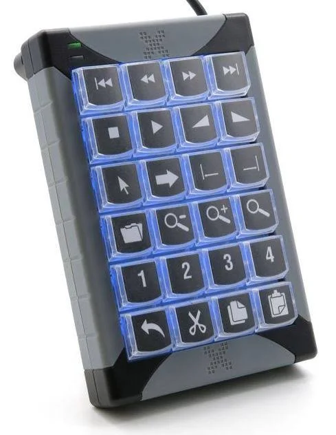 P.I. Engineering X-keys XK-24 USB Keyboard