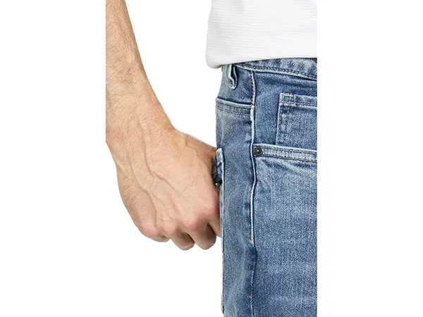 Buffalo David Bitton Straight Six in Indigo Men's Jeans Indigo : 32 30