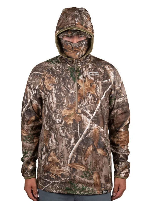 King&s Camo XKG Covert Hoodie-Olive-Large