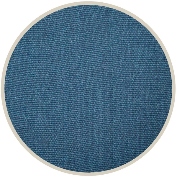 Safavieh Natural Fiber Blue 6& x 6& Round Rug