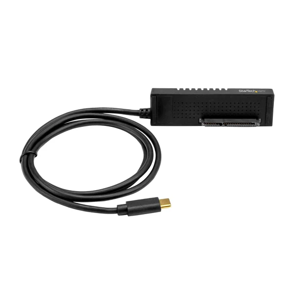 StarTech.com USB C to SATA Adapter Cable - for 2.5 - 3.5x22 SATA Drives - 10Gbps - USB 3.1 - SATA to USB Adapter - External Hard