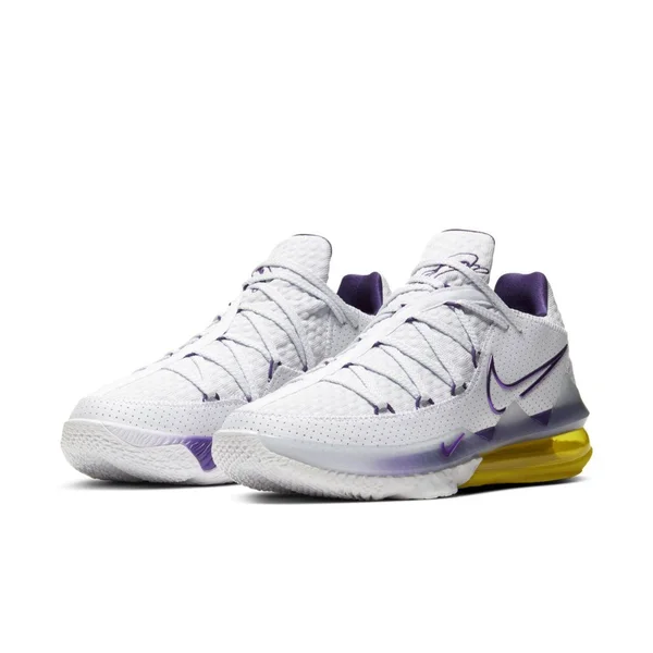 Nike Lebron 17 Low Basketball Shoes in White, Size: 18, CD5007-102