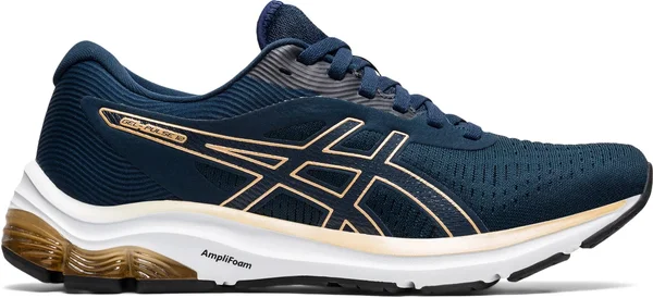 Asics Gel Pulse 12 Womens Running Shoes - Navy-7.5