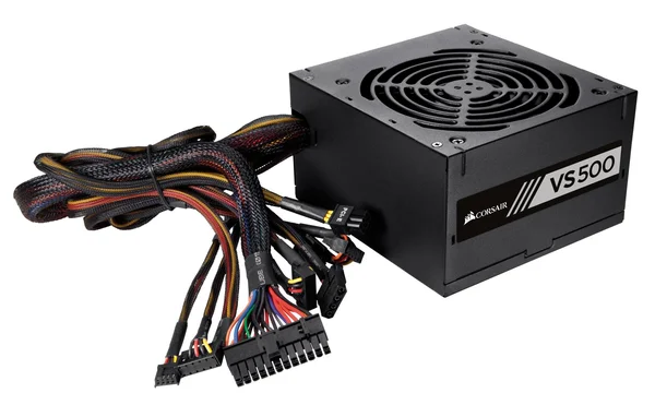 Corsair Vs Series VS500 500 Watt 500W Active PFC 80 Plus White Certified Power Supply