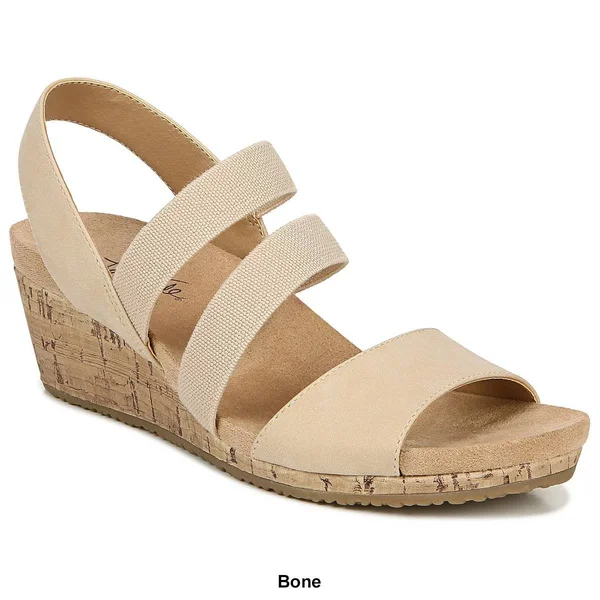 Women's LifeStride Marina Wedge Sandal - Black - Size 9