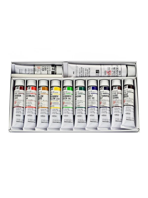 Holbein Artist Oil Color Sets H905 Set of 12