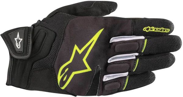 Alpinestars Atom Gloves Medium Black/Yellow