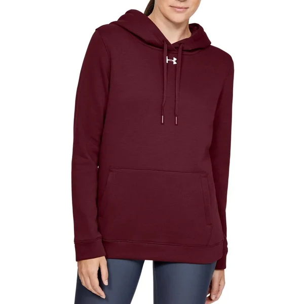 Under Armour Women's Hustle Fleece Hoody - Gold, XL