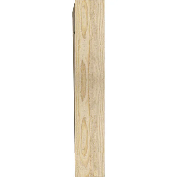 4x22W x 20x22D x 24x22H Merced Traditional Rough Sawn BRACKET, Douglas Fir