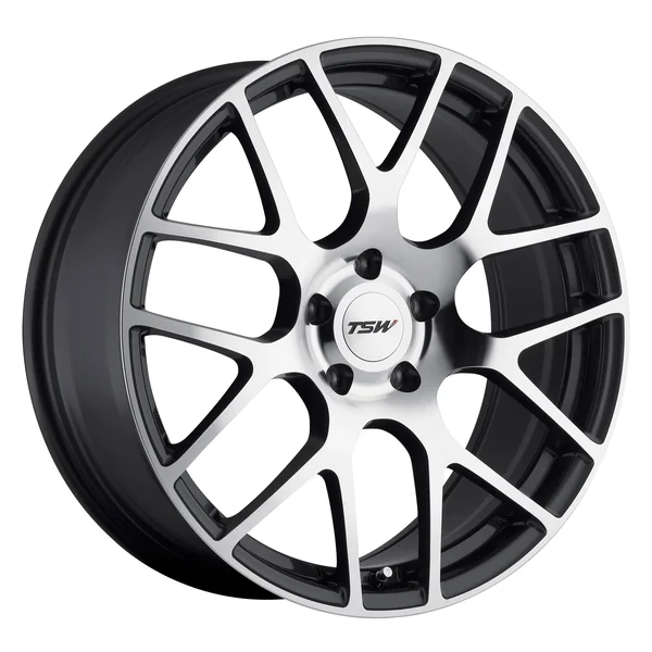 TSW Nurburgring 18x9 Gunmetal w/Mirror Cut Face