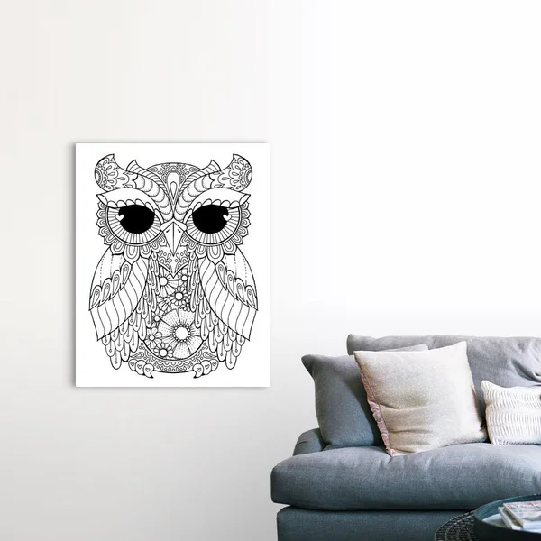 Owl 3, Canvas Wall Art, 36x45, Great Big Canvas