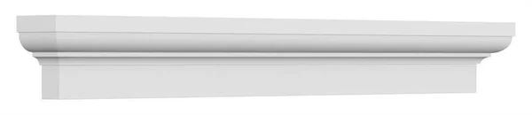 Ekena Millwork CRH06X111ST-2 111x22 Bottom Width x 115 1/4x22 Top Width x 5 1/2x22H x 1 3/4x22P Stafford Crosshead