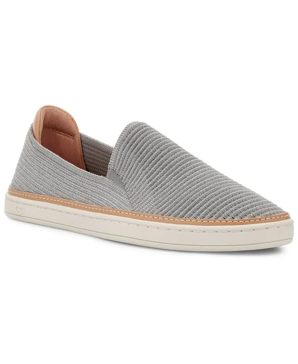Ugg Women's Sammy Sneakers - Seal, Silver Rib Knit