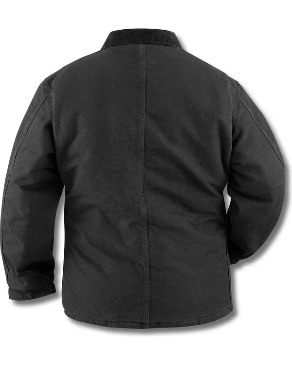 Carhartt Men's Black Sandstone Traditional Coat