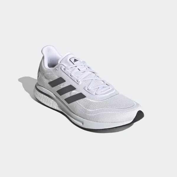 Adidas Men's Supernova Running Shoes in White/Cloud White Size 9.0