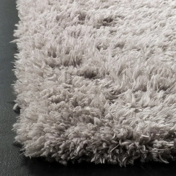 Safavieh Flokati Shag Mia 2.75-Inch Thick Rug - 2&3x22 x 10& Runner - Ivory