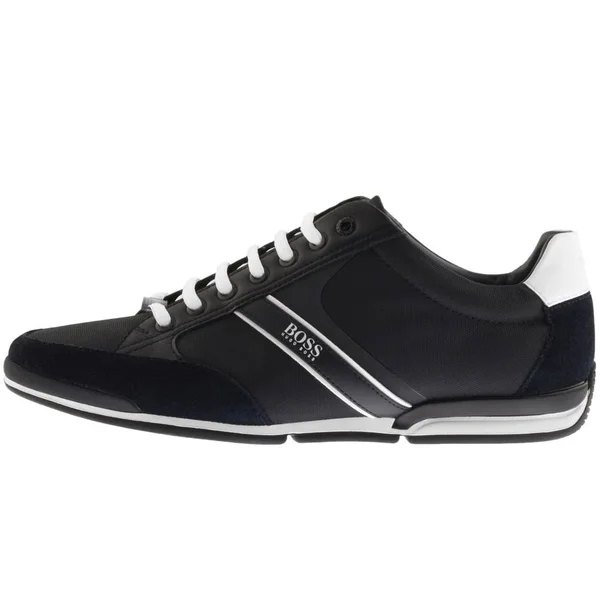 Boss Saturn Lowp Trainers Navy