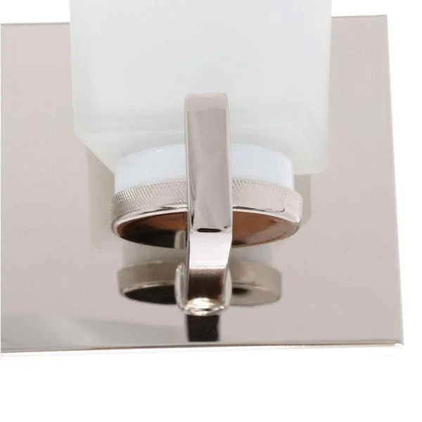 Hampton Bay - 15233, Wellman 3-Light Polished Nickel Bath Light