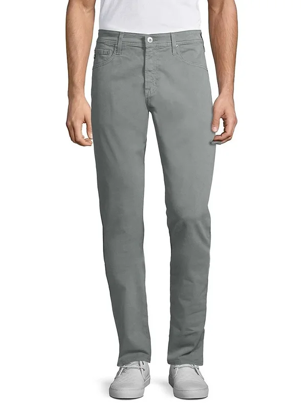 Ag Men's Tellis Slim Fit Pants in Autumn Fog - Black - Size 32x34