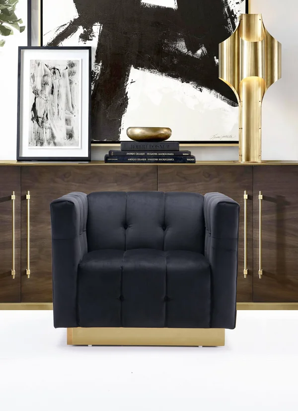 Chic Home Primavera Club Chair - Black