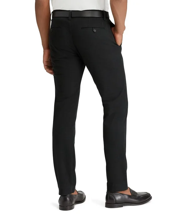Polo Ralph Lauren Men's Straight-Fit Stretch Chino Pants - Black