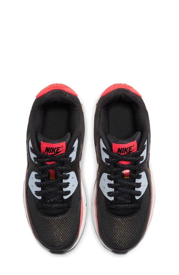 Nike Kids& Air Max 90 FP Sneaker - Black - 6.5 M