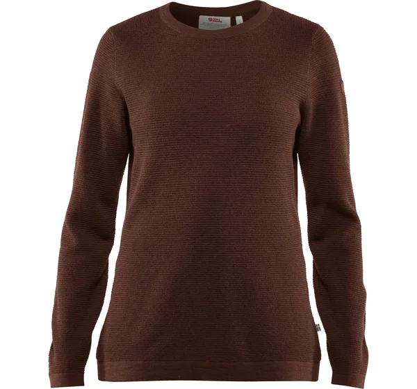Fjallraven Women's High Coast Merino Sweater - Small - Maroon