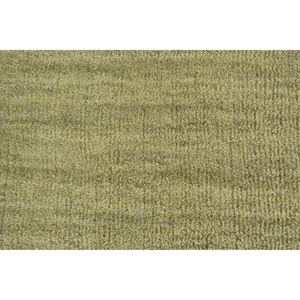 Grand Bazaar Celano Light Green Wool Rug - 2&3x22 x 3&9x22