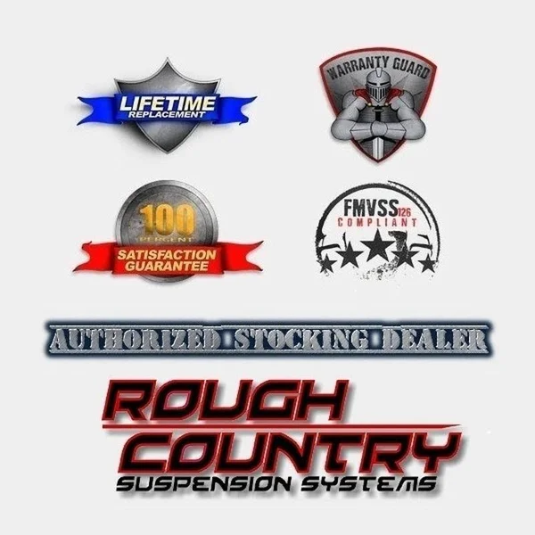 Rough Country 91001 Jeep Wrangler TJ Neoprene Seat Cover Set
