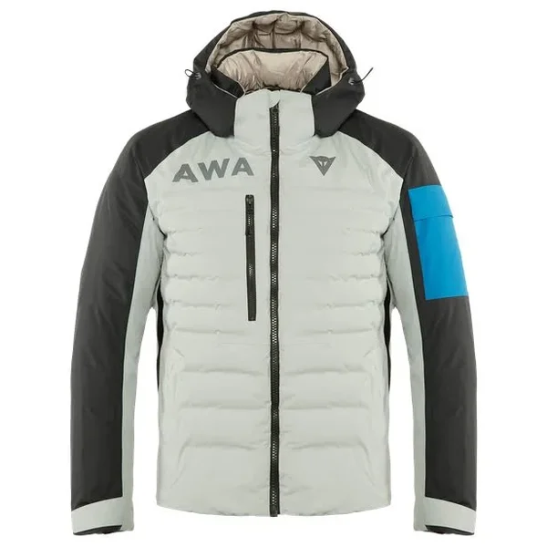Dainese Awa Black - Textile Jacket - Light Grey/Black/Blue - XXL