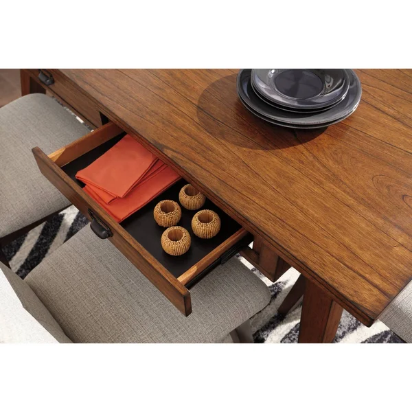 Ashley Centiar Dining Room Table Brown
