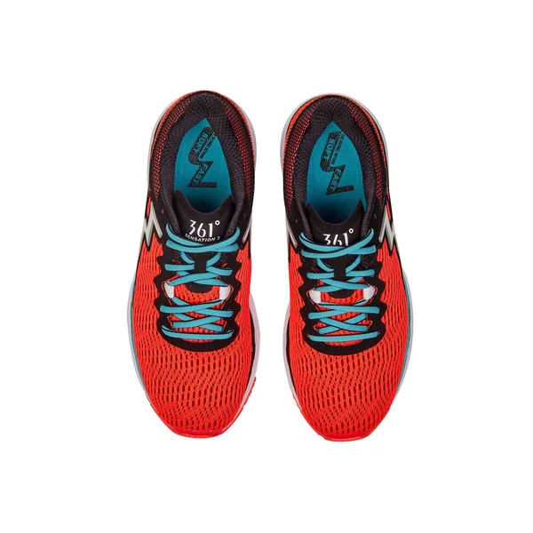 361 Degrees Women Sensation 3 Running Shoe Hazard - Black 9 B